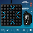 SACHORA - Inflatable Travel Seat Cushion for Airplane & Office – Airplane Seat Cushion for Long Flights, Portable Seat Pad for Plane Travel, Tailbone & Lower Back Pressure Relief